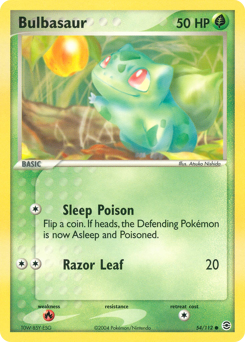 Pokemon FireRed & LeafGreen Bulbasaur - 54