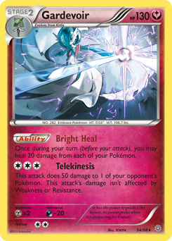 Pokemon Ancient Origins Gardevoir - 54