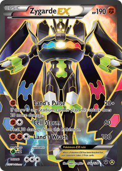 Pokemon Fates Collide Zygarde-EX - 54a