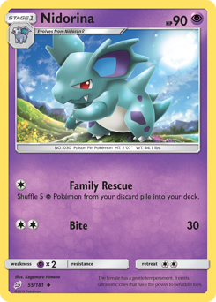 Pokemon Team Up Nidorina - 55