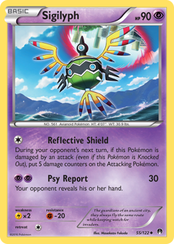 Pokemon BREAKpoint Sigilyph - 55