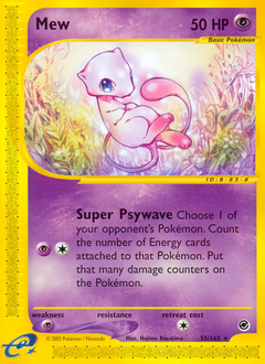 Pokemon Expedition Base Set Mew - 55