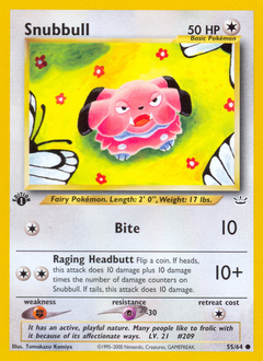 Pokemon Neo Revelation Snubbull - 55