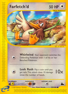 Pokemon Skyridge Farfetch'd - 55