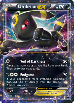 Pokemon Fates Collide Umbreon-EX - 55