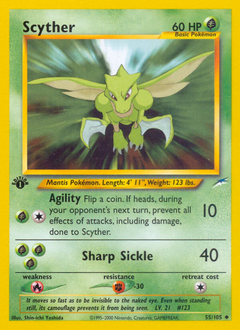 Pokemon Neo Destiny Scyther - 55