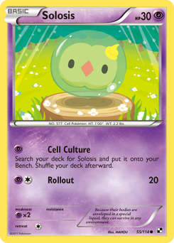 Pokemon Black & White Solosis - 55