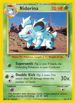 Pokemon Legendary Collection Nidorina - 55