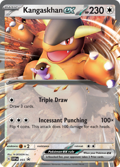 Pokemon Scarlet & Violet Black Star Promos Kangaskhan ex - 55