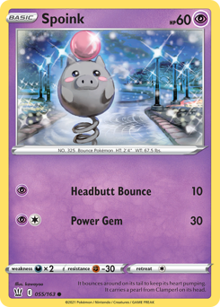 Pokemon Battle Styles Spoink - 55