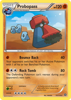 Pokemon Steam Siege Probopass - 55