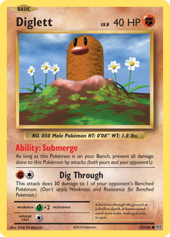 Pokemon Evolutions Diglett - 55