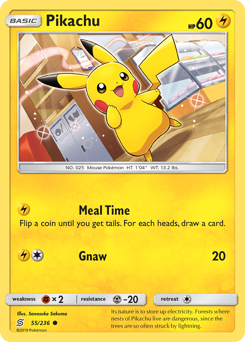 Pokemon Unified Minds Pikachu - 55