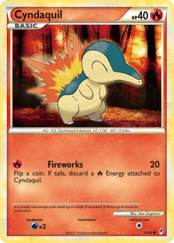 Pokemon Call of Legends Cyndaquil - 55