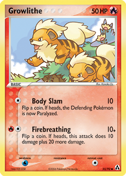 Pokemon Legend Maker Growlithe - 55