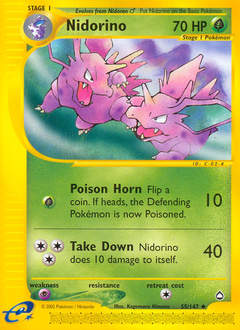 Pokemon Aquapolis Nidorino - 55