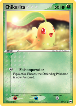 Pokemon Hidden Legends Chikorita - 55