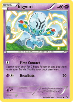 Pokemon Noble Victories Elgyem - 55