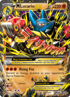 Pokemon Furious Fists M Lucario-EX - 55