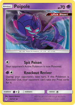 Pokemon Forbidden Light Poipole - 55