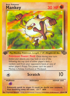 Pokemon Jungle Mankey - 55
