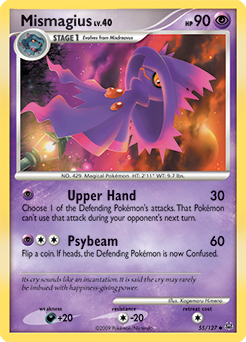 Pokemon Platinum Mismagius - 55