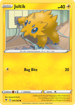 Pokemon Vivid Voltage Joltik - 55