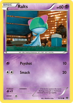Pokemon Next Destinies Ralts - 55
