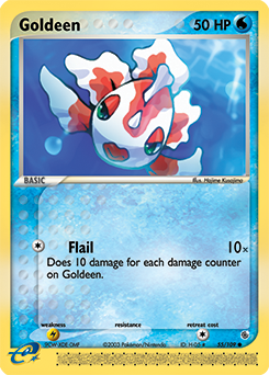 Pokemon Ruby & Sapphire Goldeen - 55