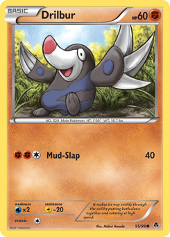 Pokemon Emerging Powers Drilbur - 55