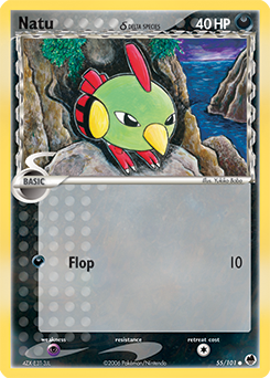 Pokemon Dragon Frontiers Natu δ - 55