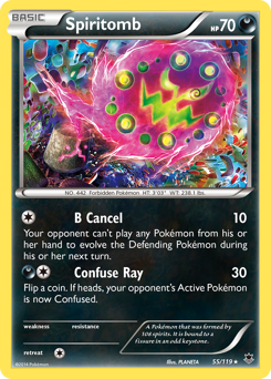 Pokemon Phantom Forces Spiritomb - 55