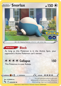 Pokemon Pokémon GO Snorlax - 55