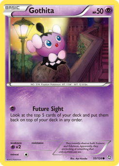 Pokemon Dragons Exalted Gothita - 55