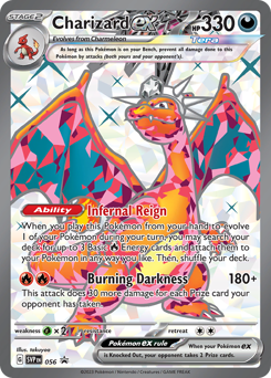 Pokemon Scarlet & Violet Black Star Promos Charizard ex - 56