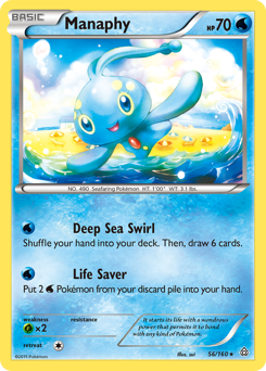 Pokemon Primal Clash Manaphy - 56