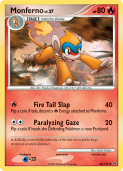 Pokemon Platinum Monferno - 56