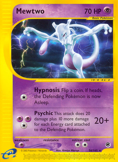 Pokemon Expedition Base Set Mewtwo - 56