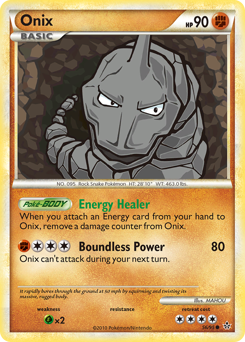 Pokemon HS—Unleashed Onix - 56