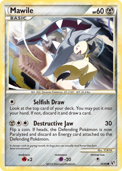 Pokemon HS—Undaunted Mawile - 56