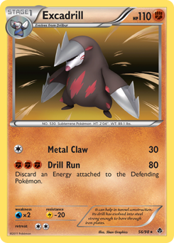Pokemon Emerging Powers Excadrill - 56