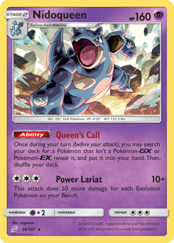 Pokemon Team Up Nidoqueen - 56