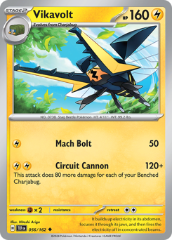 Pokemon Temporal Forces Vikavolt - 56