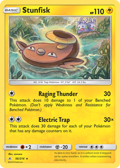 Pokemon Unbroken Bonds Stunfisk - 56