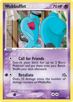 Pokemon Holon Phantoms Wobbuffet - 56