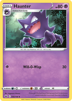 Pokemon Chilling Reign Haunter - 56