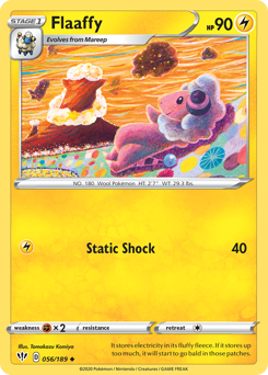 Pokemon Darkness Ablaze Flaaffy - 56