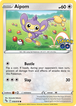 Pokemon Pokémon GO Aipom - 56