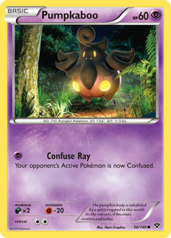 Pokemon XY Pumpkaboo - 56