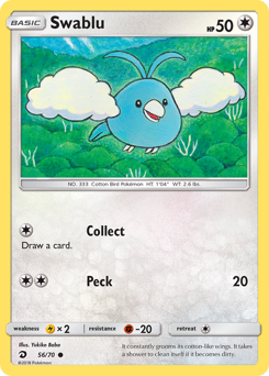 Pokemon Dragon Majesty Swablu - 56